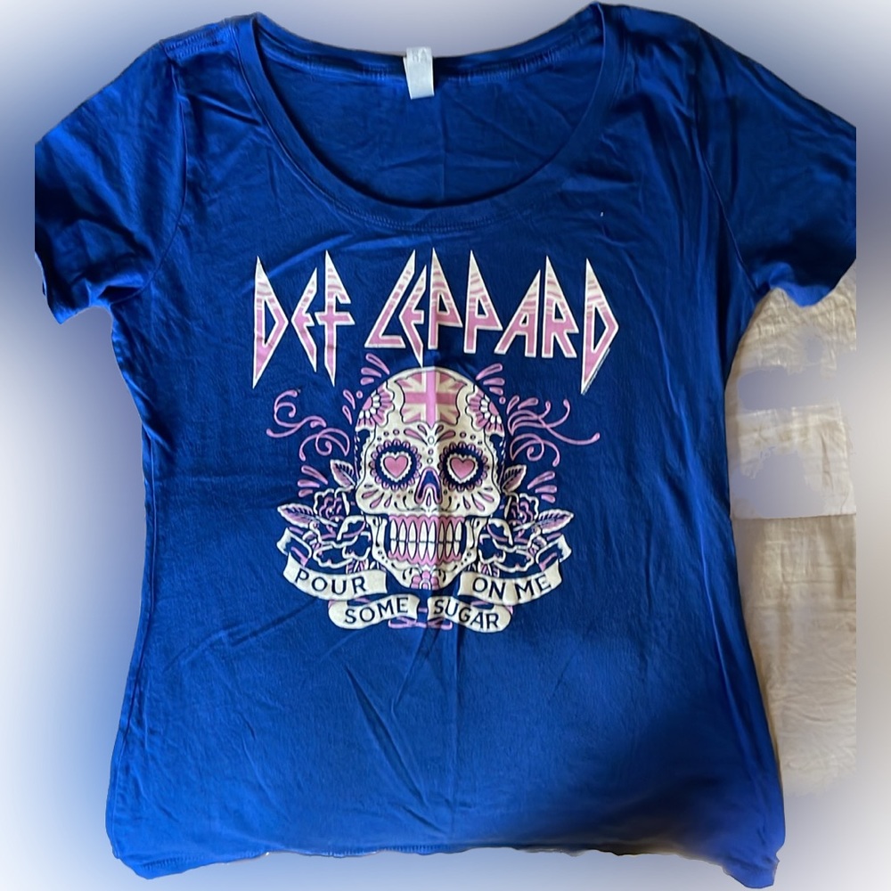 Def Leppard 2018 concert tee